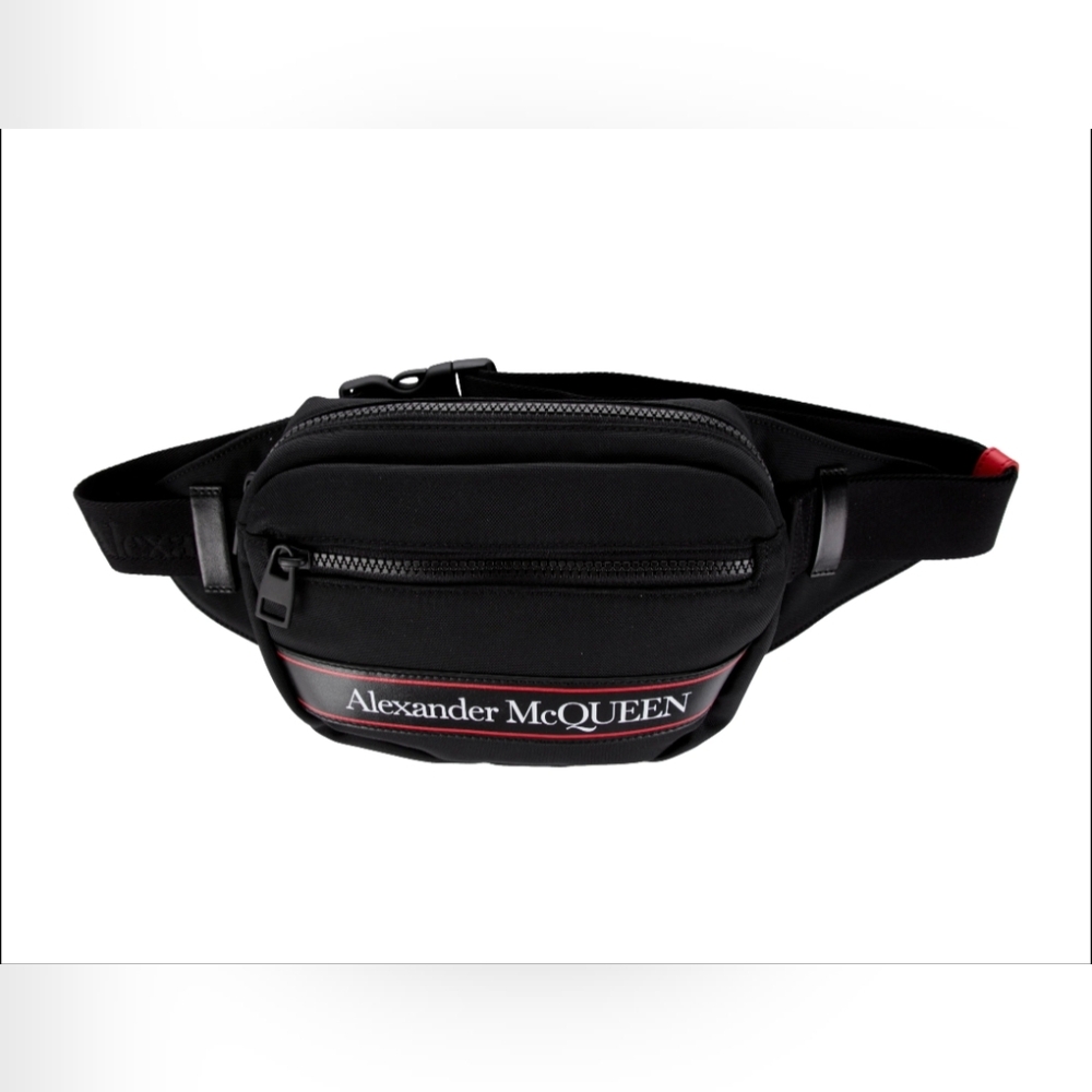 Alexander McQueen Black and Red Men's Bag